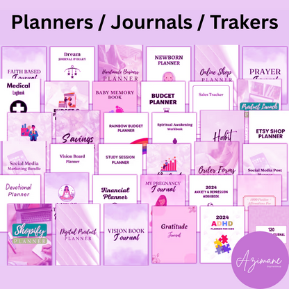 Canva Template Bundle 15000+ Pages, 300 Canva PLR Templates, Planners, Journals, Trackers,Printable, Master Resell Rights, MRR PLR Products