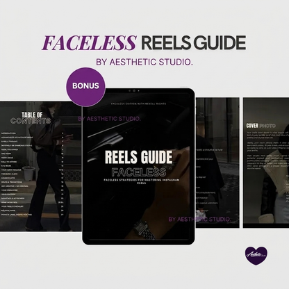 6000+ Faceless Videos Reel Templates Bundle | Aesthetic Instagram TikTok Reels | DFY Marketing Videos with PLR & MRR Resell Rights